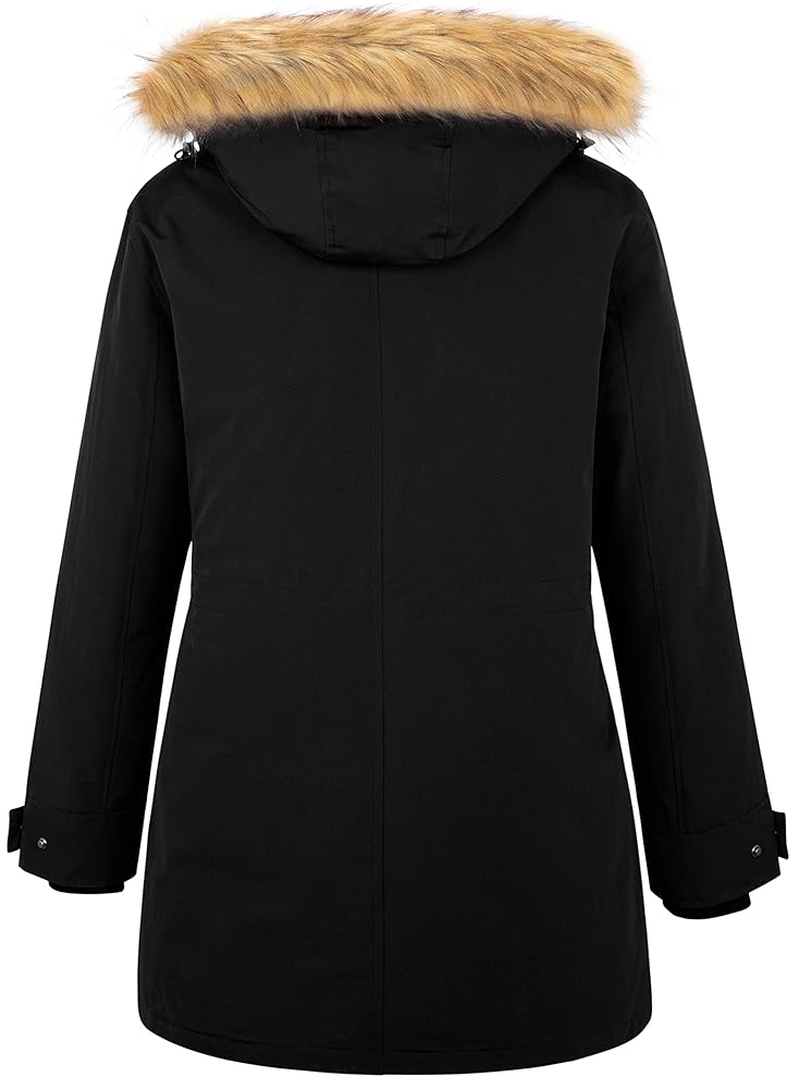 Amazon.com: Soularge Women's Plus Size Winter Windbreaker